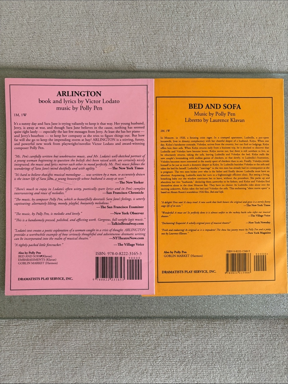 2 DPS Autographed play scripts - Picture 2 of 8